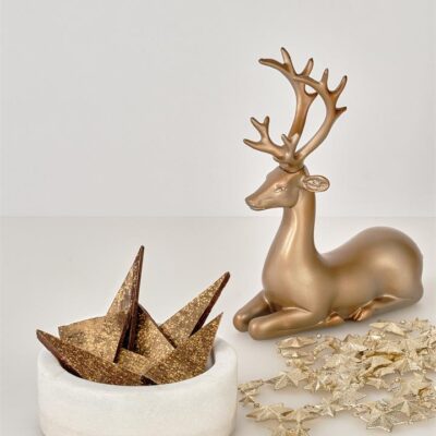 Dark Chocolate Bark with Gold (100g), Sydney