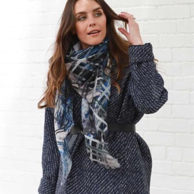 DIVERGENCE scarf - 100% Merino Wool