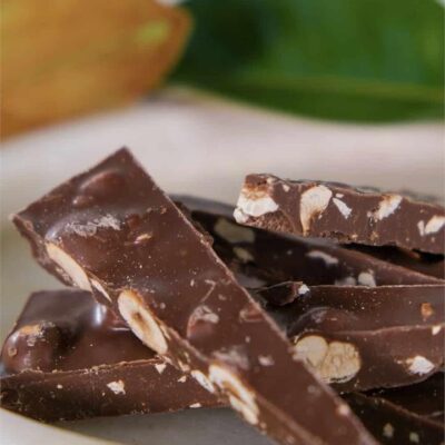 Roasted Hazelnut & Milk Chocolate (100g)