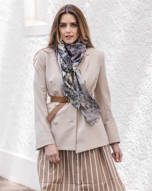 REVEAL scarf | 100% Merino Wool (City: Melbourne)