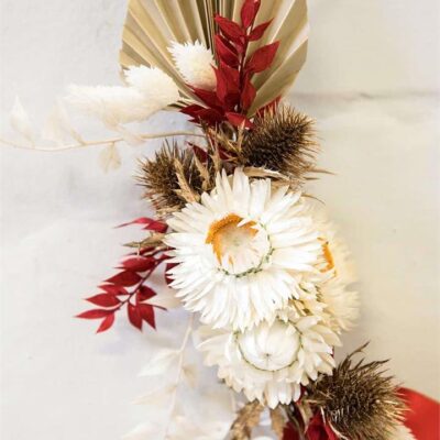 Contemporary Christmas Wreath