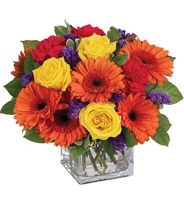 Citrus Splash Flower Bouquet