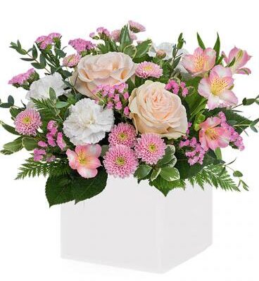 In a Blush Flower Bouquet