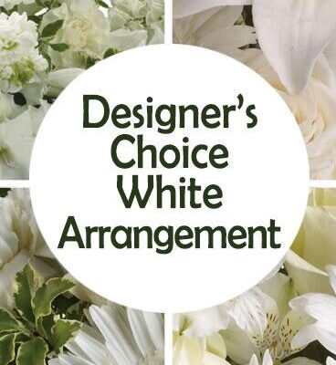 DC White arrangement Flower Bouquet