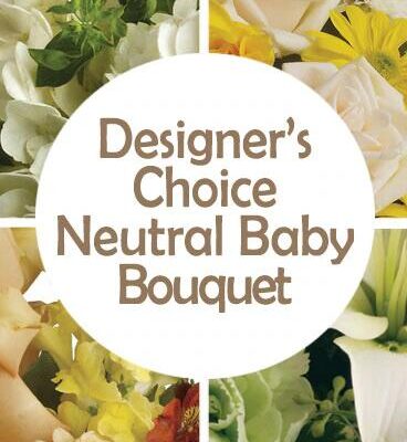 DC Neutral New Baby Bouquet Flower Bouquet